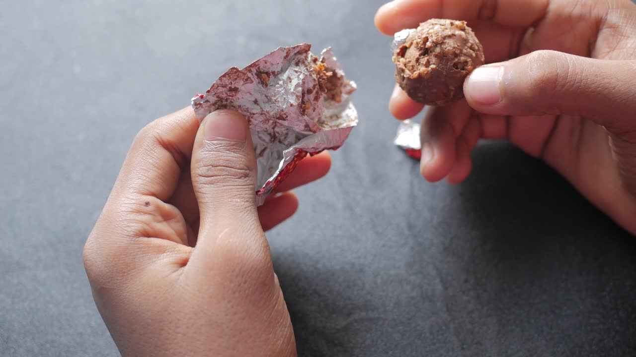 초콜릿에서 패킷 제거