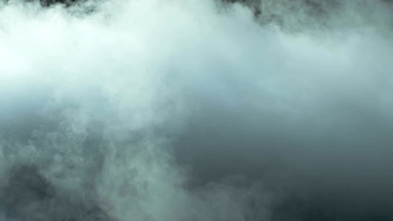 구름 현실적인 건조 얼음 연기