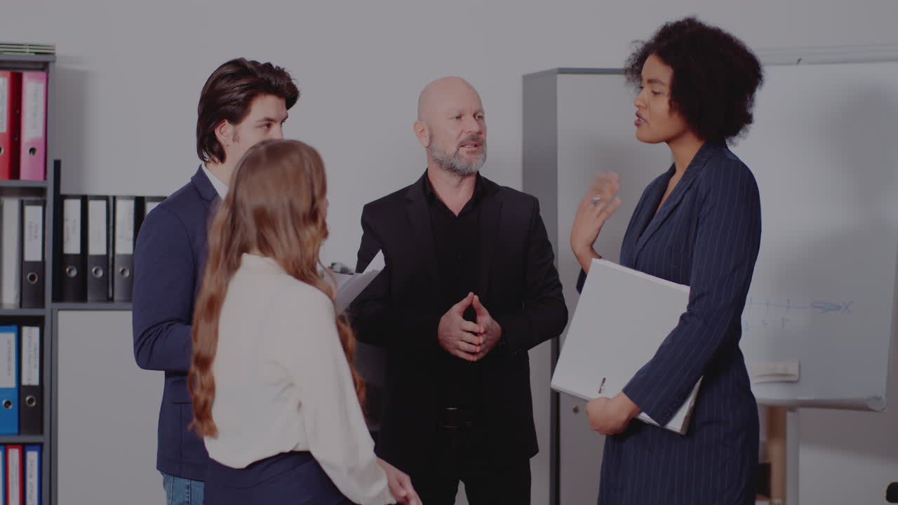 reunión de negocios en la oficina