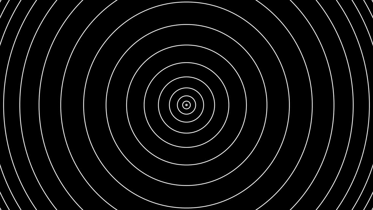 원형 파동의 배경. 끊임없는