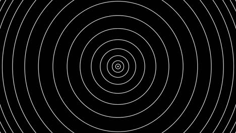 de fondo de ondas circulares. sin costuras