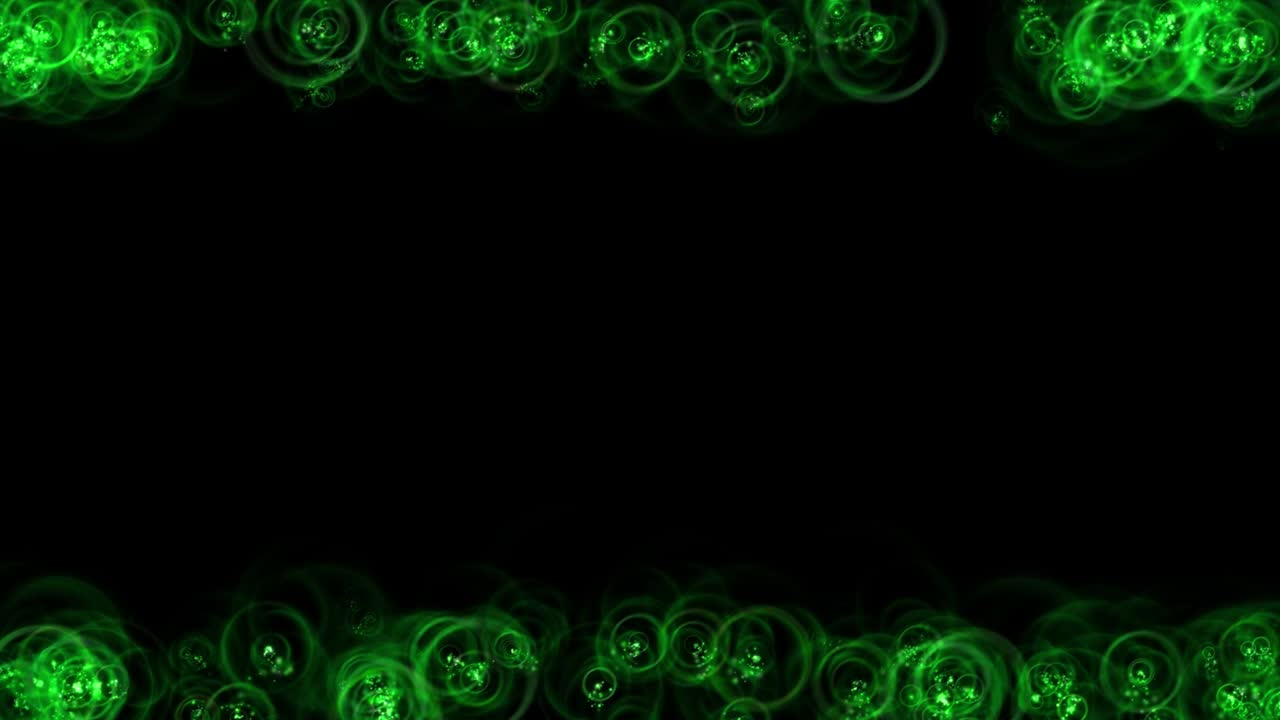 반지 모양 입자 애니메이션 모션 그래픽