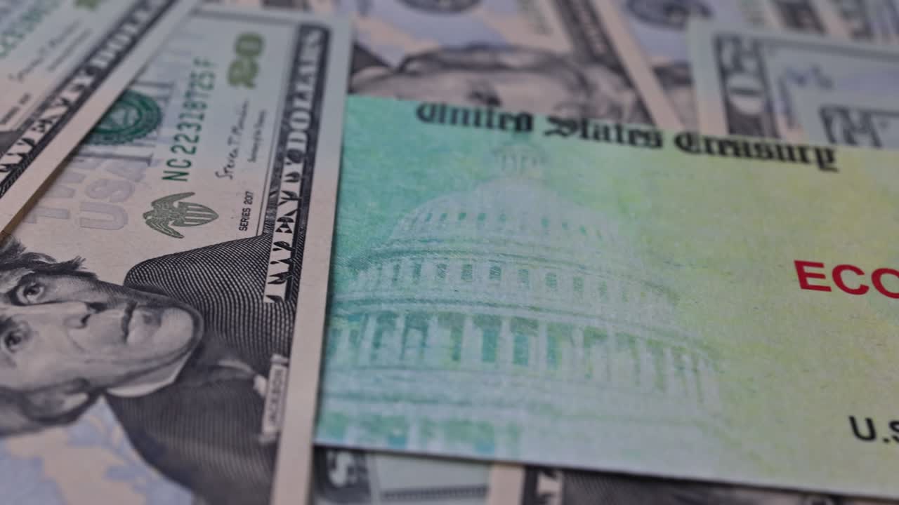 연방 통화 지원 자극 환불 수표 법안 연방 정부 코로나 바이러스 코비드 19 감염 팬데 봉쇄