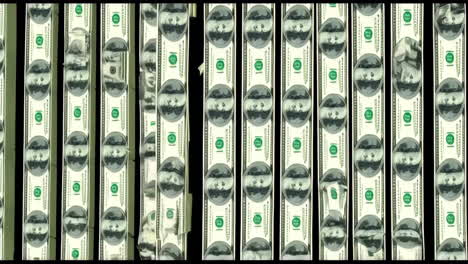 falling stacks of money
