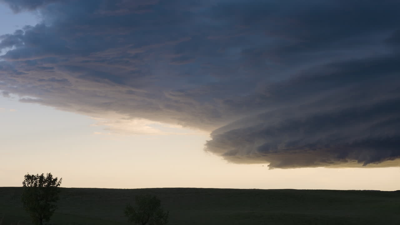 Dark Textures Storm Clouds Rolling Across Open Fields