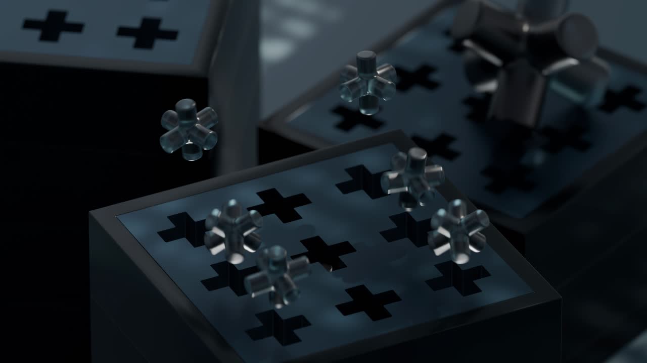 Abstract Boxes with Geometric Crosses