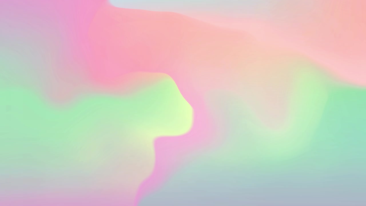 fluido abstracto colorido ondas holográficas movimiento diseño digital bucle sin costuras