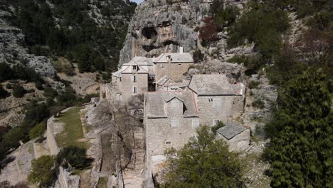 the blaca hermitage in croatia.