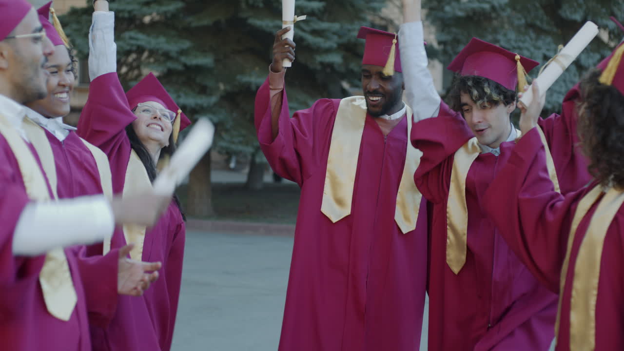 celebración de la graduación