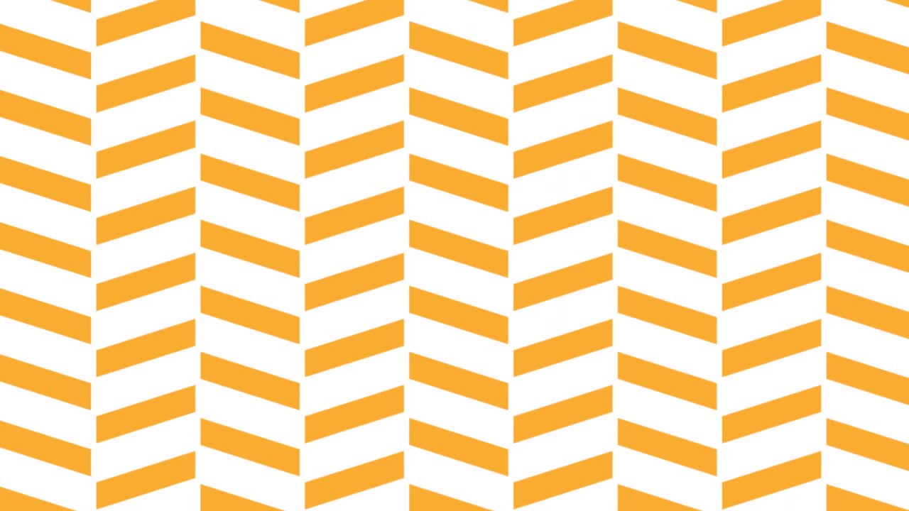 Digital animation of yellow and grey cross lines against white background