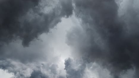 Severe-Thunderstorm-in-dark-Clouds-with-dark-sky
