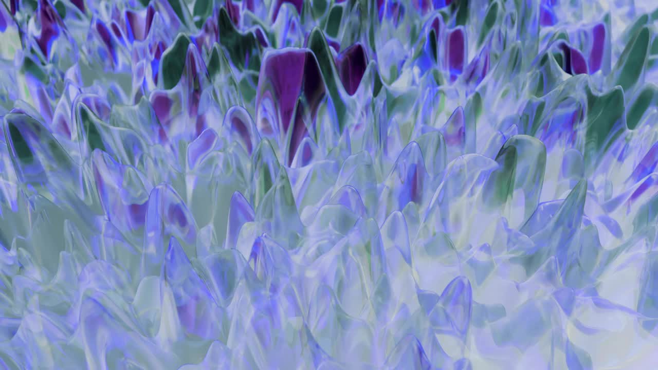 fluido gelatinoso abstracto de 4k.