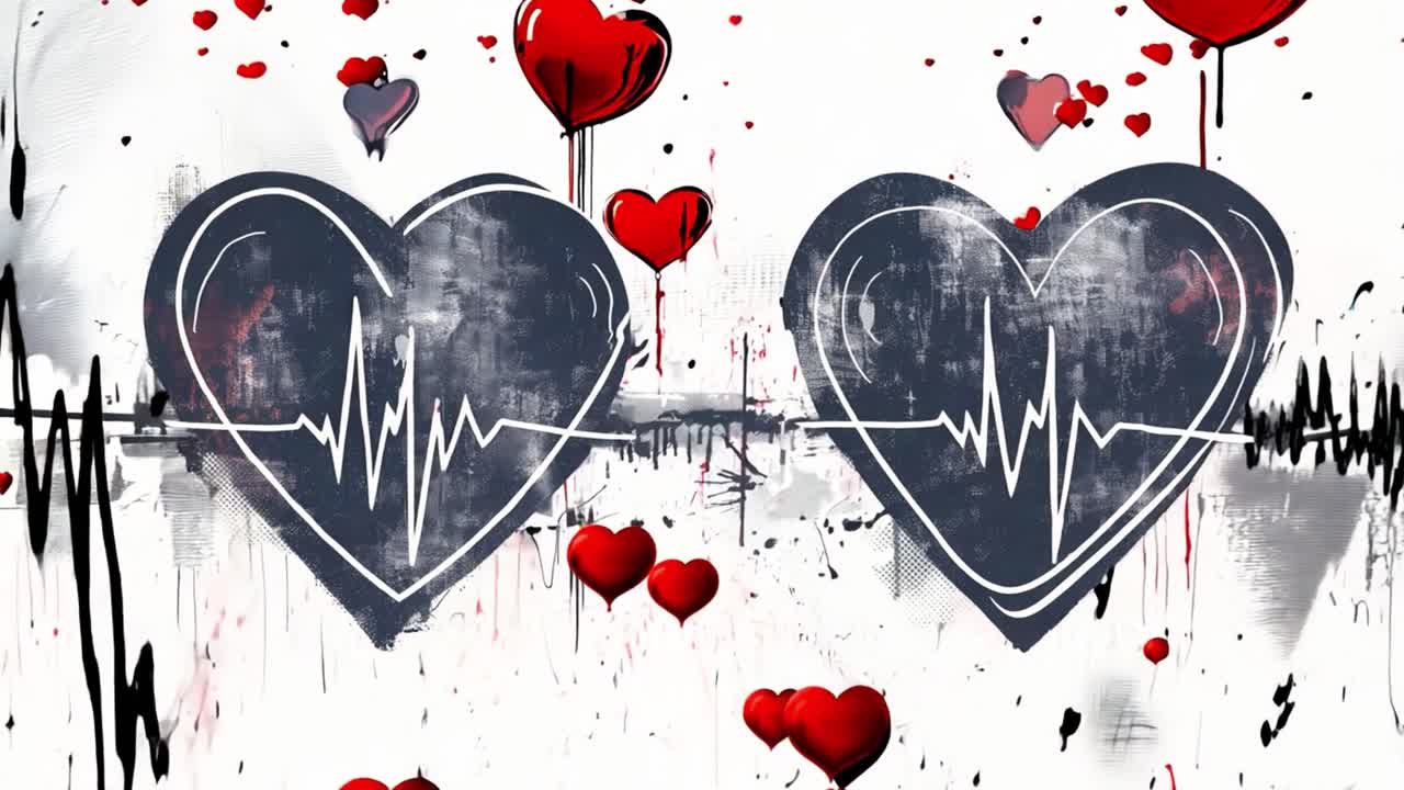 Heart and Pulse Art