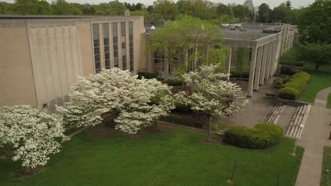 Dynamic-Drone-4K-Shot-of-Reform-Congregation-Keneseth-in-Israel