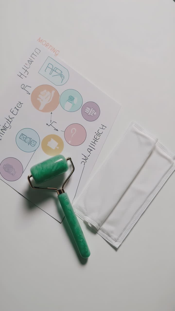 Jade Roller and Face Masks