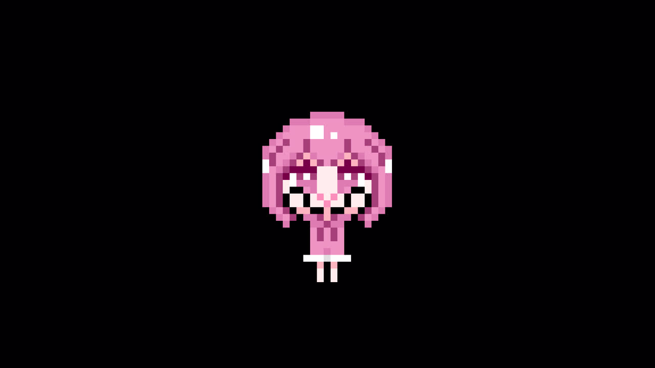 Pixel girl 01 Raise both hands Looping animation. 1080p (1).mov