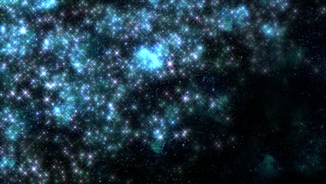 las estrellas brillantes iluminan el cielo nocturno