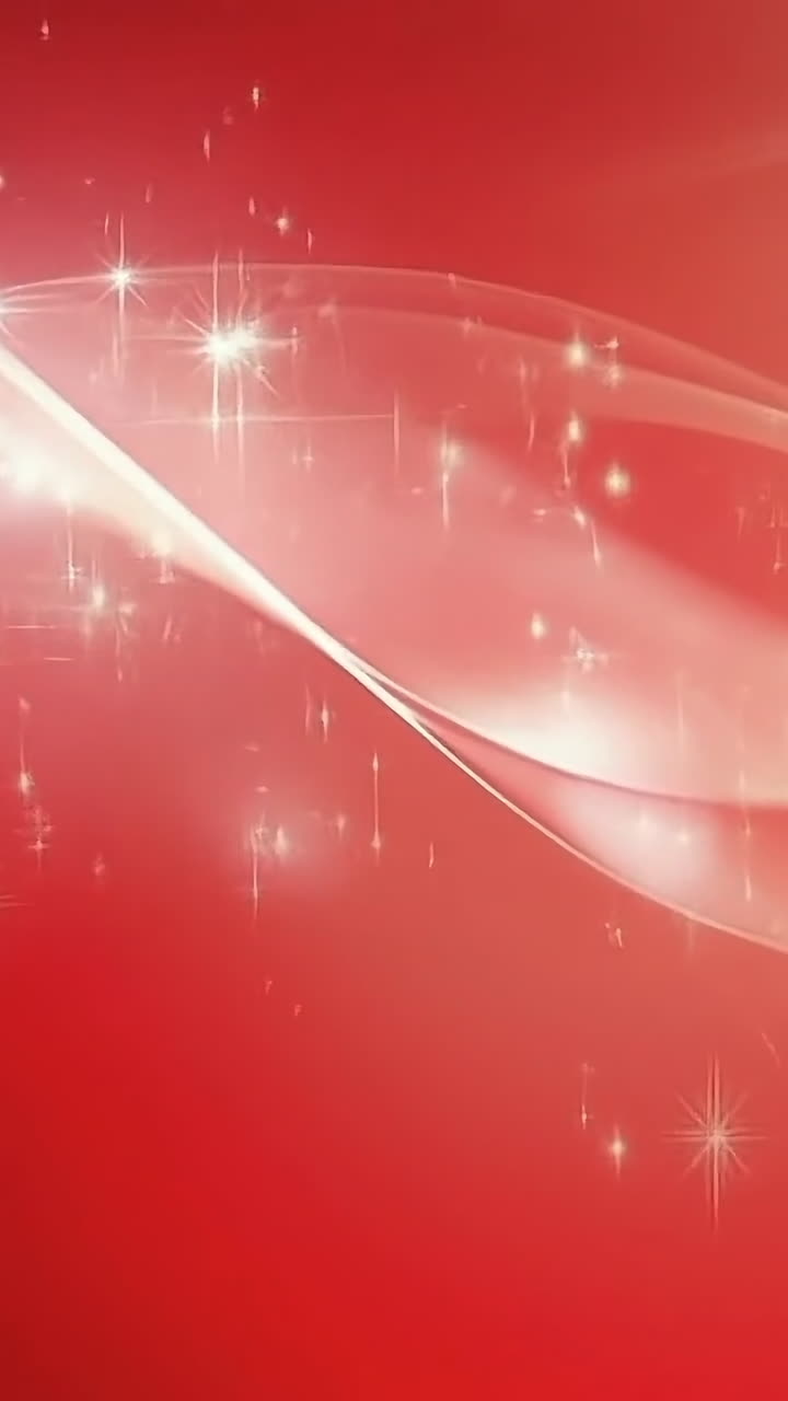 Sparkling red abstract background. Vibrant red waves with sparkles add depth and energy for diverse design backgrounds.