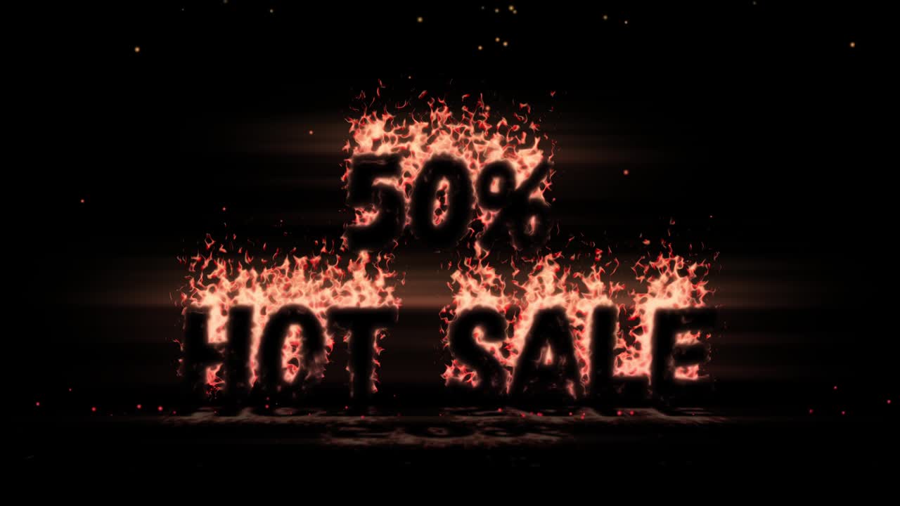 50% 할인 프로모션 배너 특별 제안