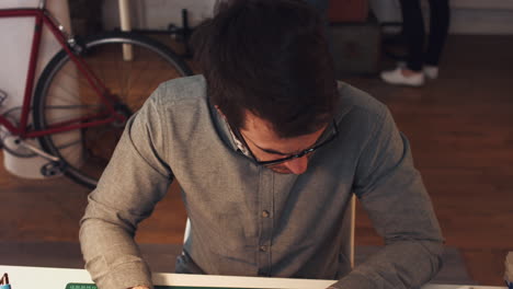 hacker engineer building robotics prototype