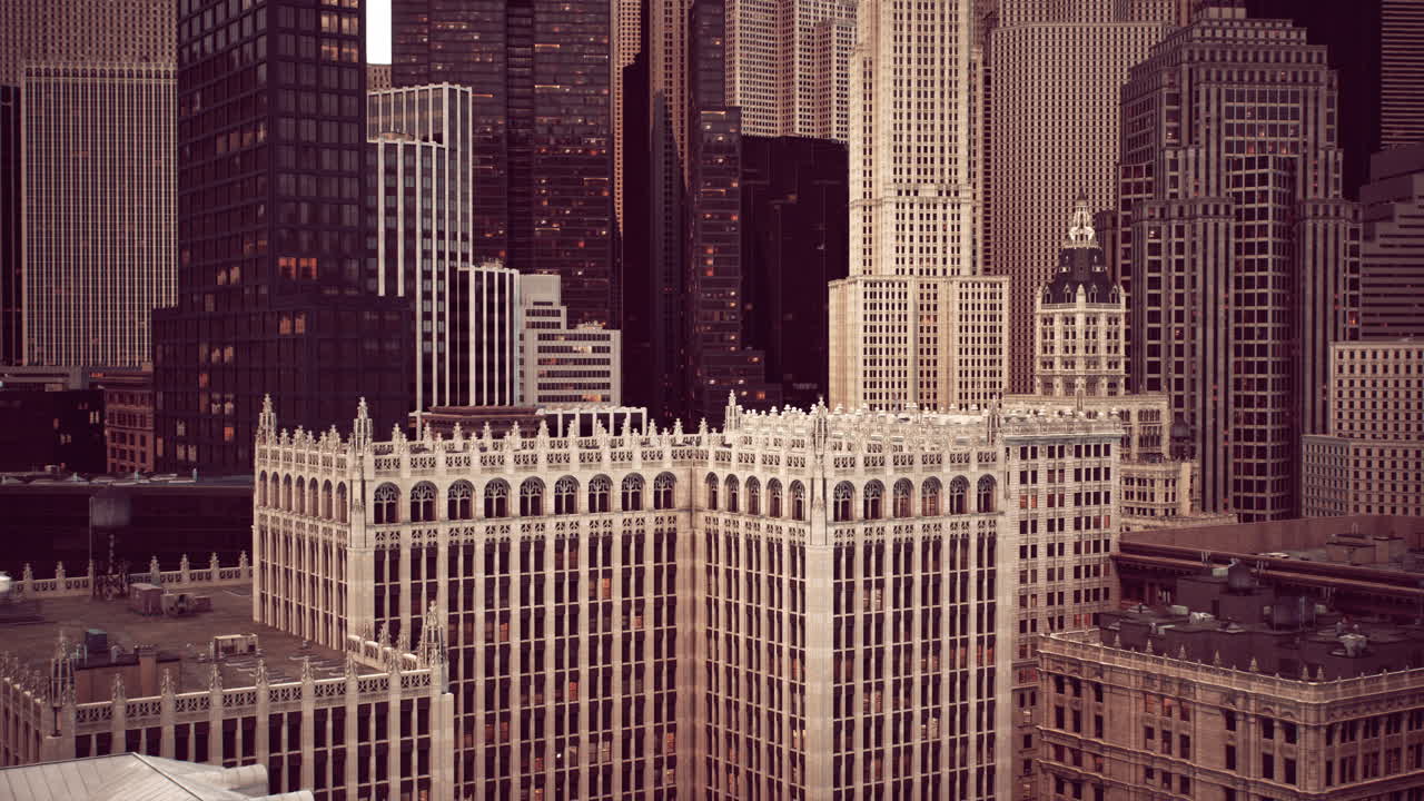 espectacular panorama aéreo de la ciudad