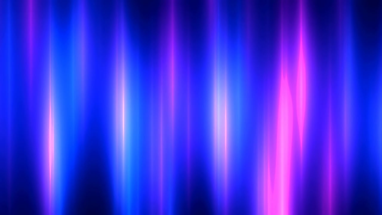 Vertical Aurora Bars Shimmer In Blue And Pink, Soft Luminous Gradient With Smooth Upward Motion, Serene