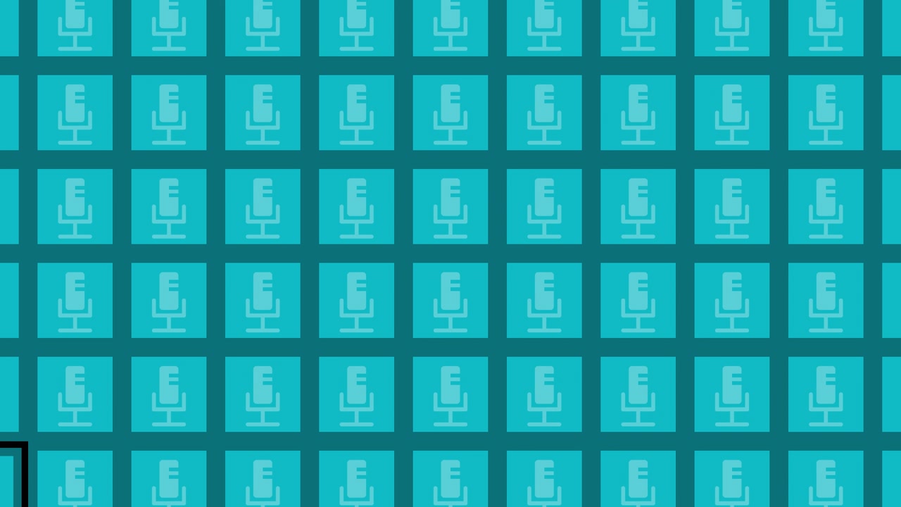 Microphone Pattern Background