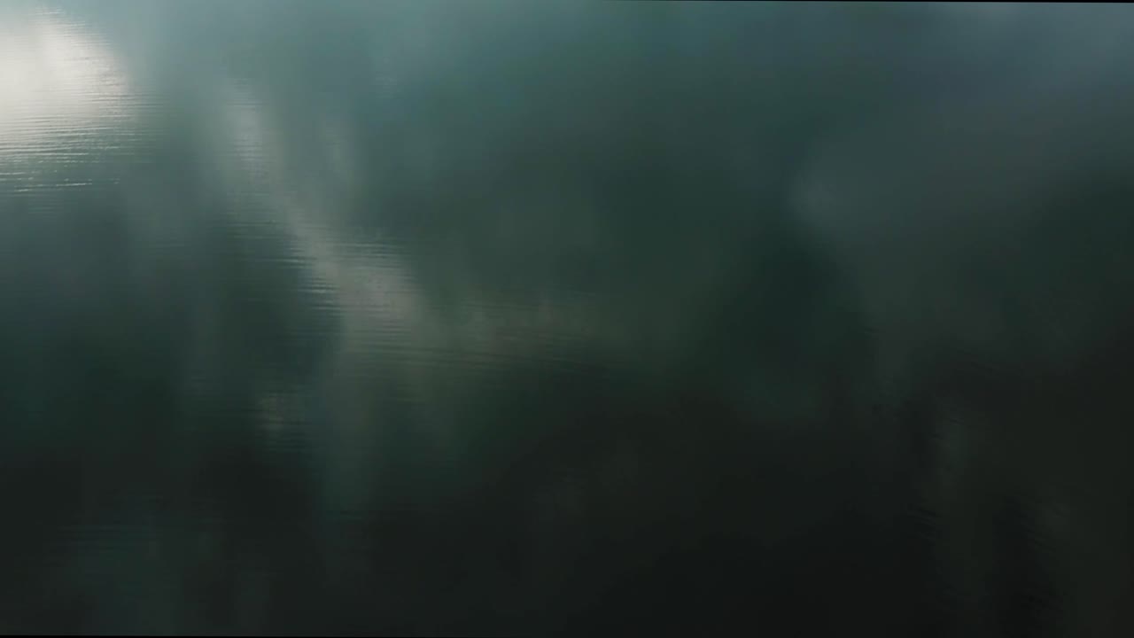 Aerial view of wdzydze lake in Poland