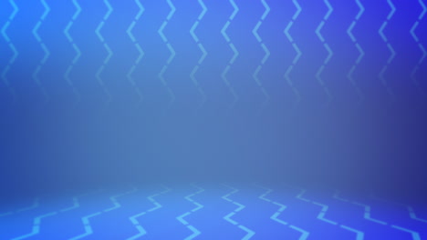 llamativo patrón de rayas azules y blancas con línea diagonal en zigzag