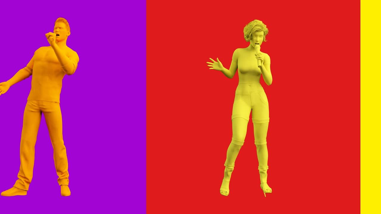 음악 밴드 콜라지 몽타지 연주 루핑