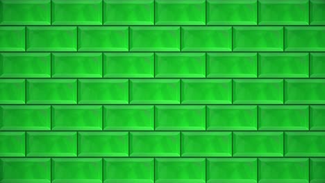 patrón de pared de azulejos verdes