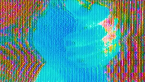 dos manos cogidas, retro vaporwave símbolo de unidad, amistad glitch crt