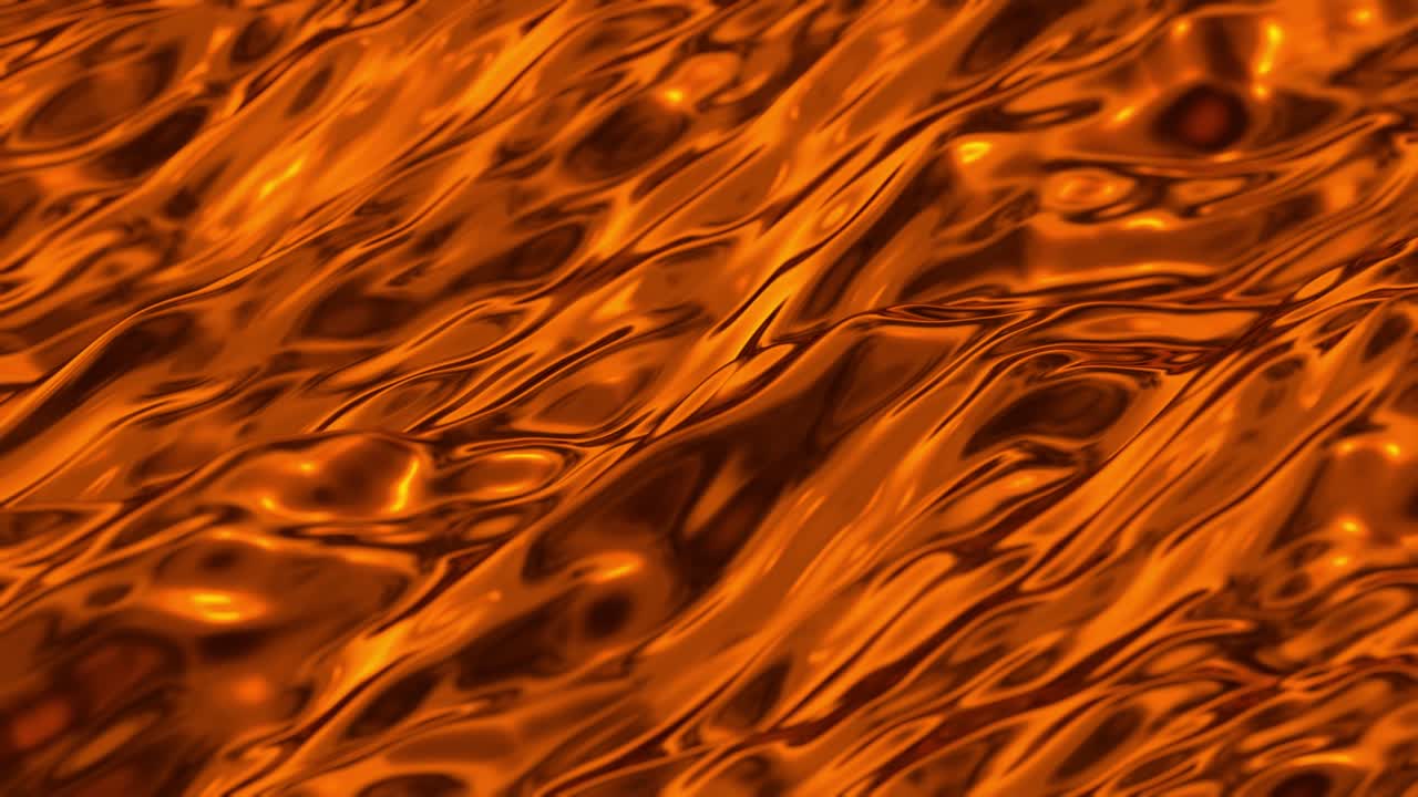 Sfondo di superficie metallica di rame arancione ondeggiante