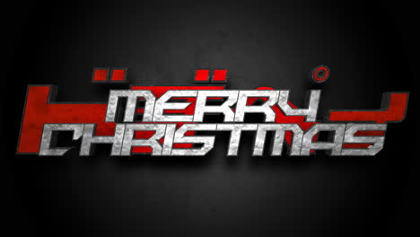 merry christmas text on black gradient color 1