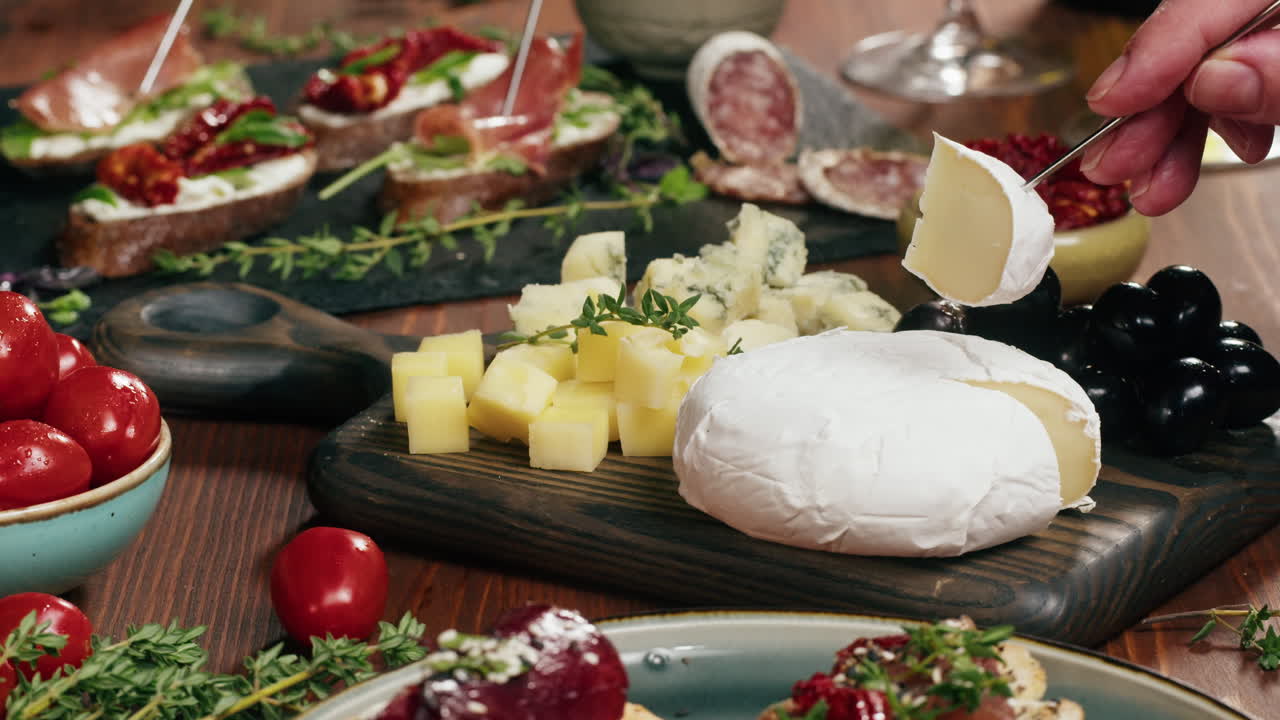 Delicious Cheese and Appetizers