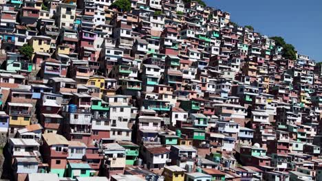 densely packed housing on a hillside