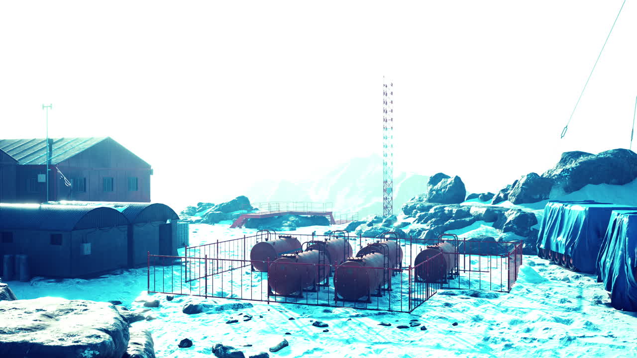 남극 반도의 남극 기지