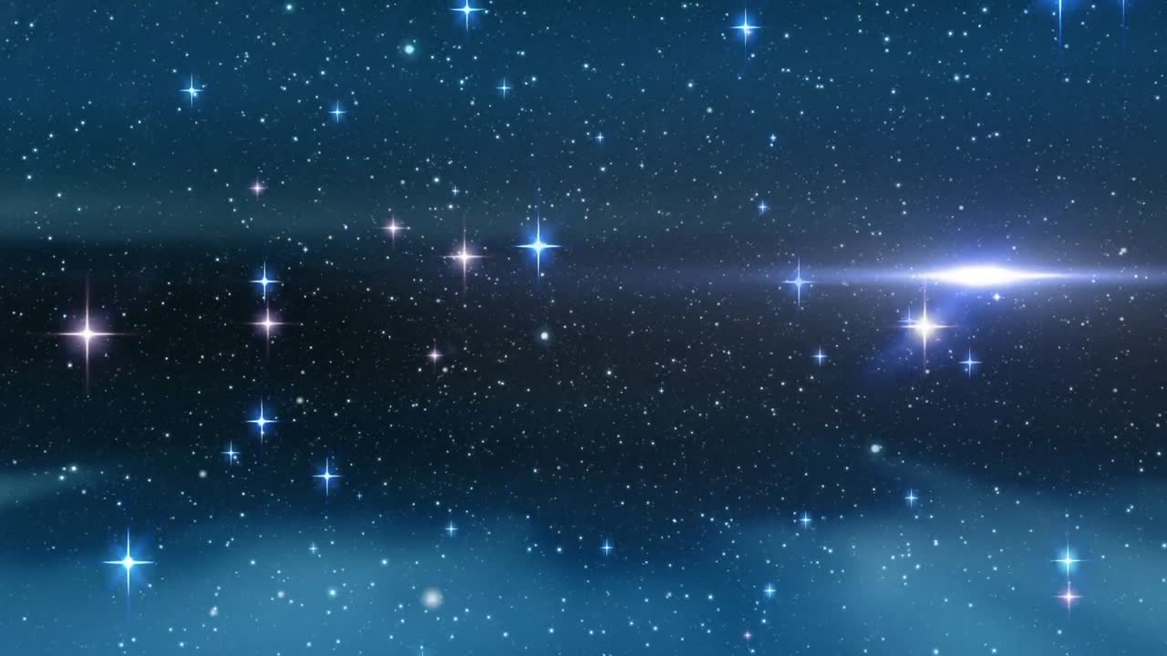 배경의 공간에 대한  ⁇  빛의 흔적