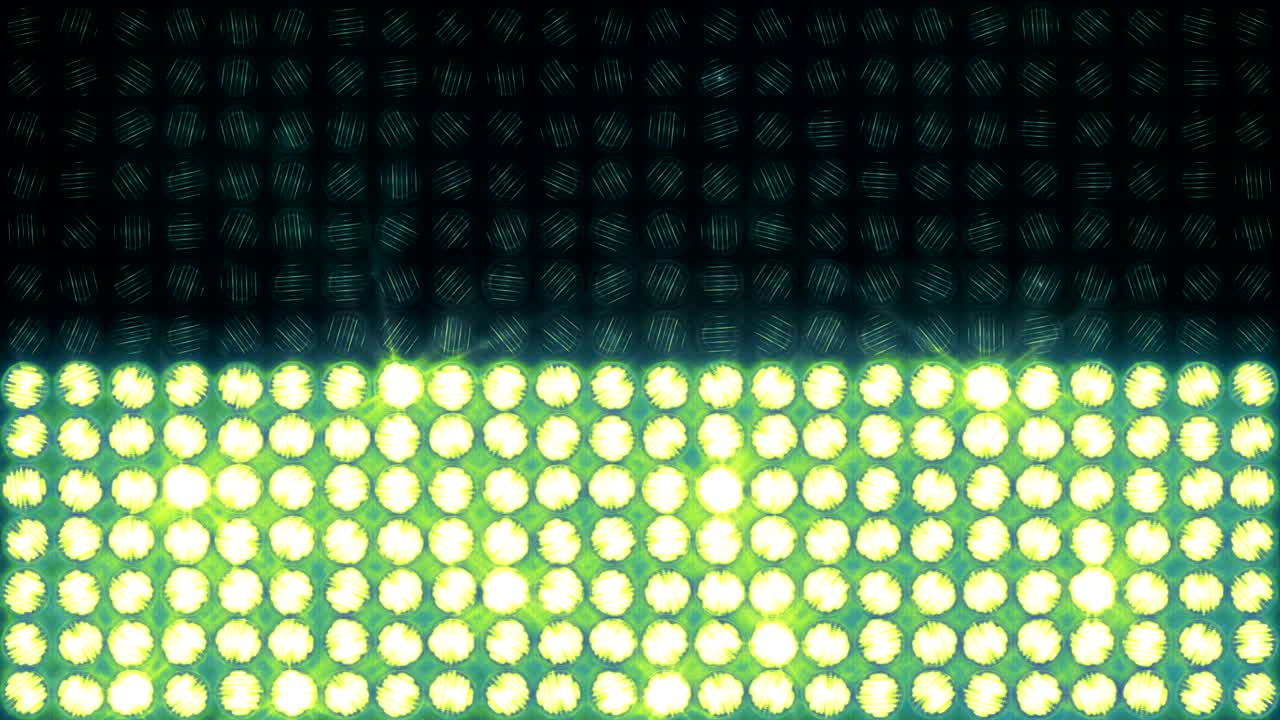 Several options Fast flashing of the wall of light