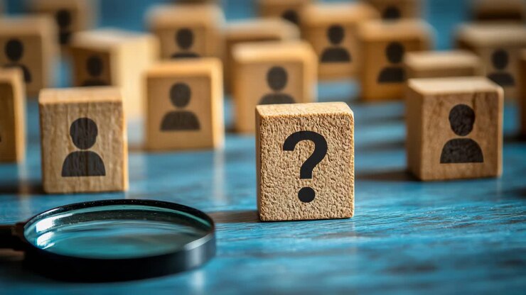 Question Mark Among People - Seeking Answers