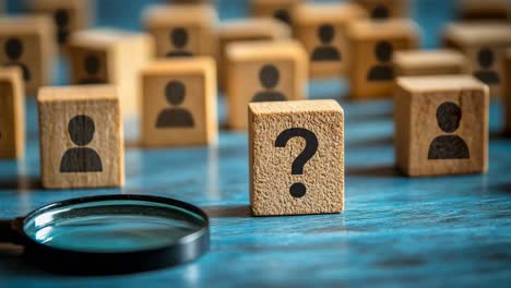 Question Mark Among People - Seeking Answers