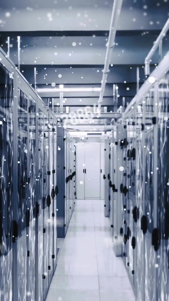 Animation of data processing over computer servers