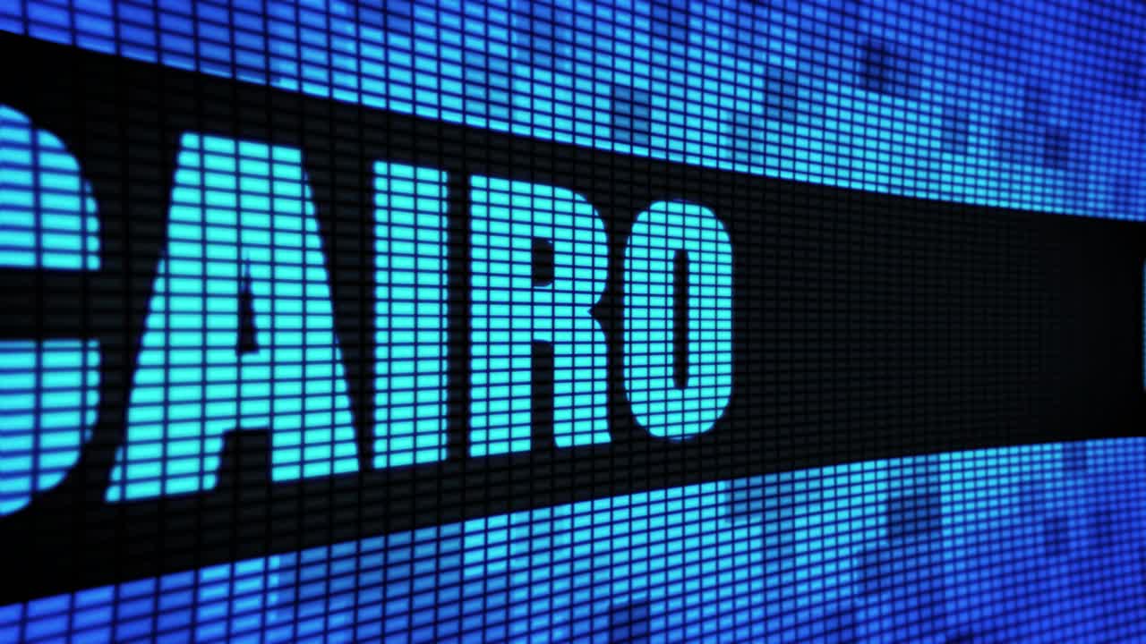 Display LED con testo scorrevole Caro e Airo