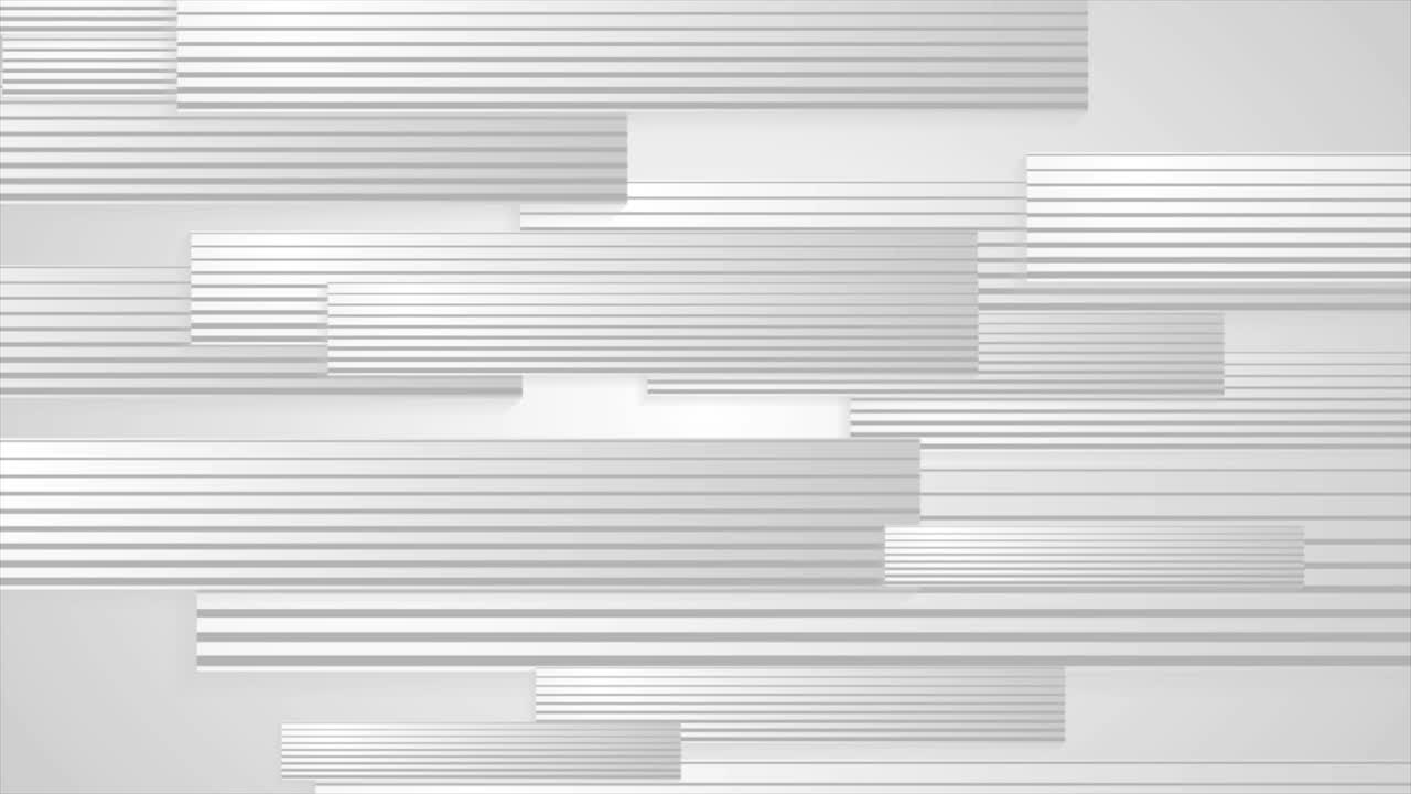 Abstract geometric tech motion background with grey lines and stripes