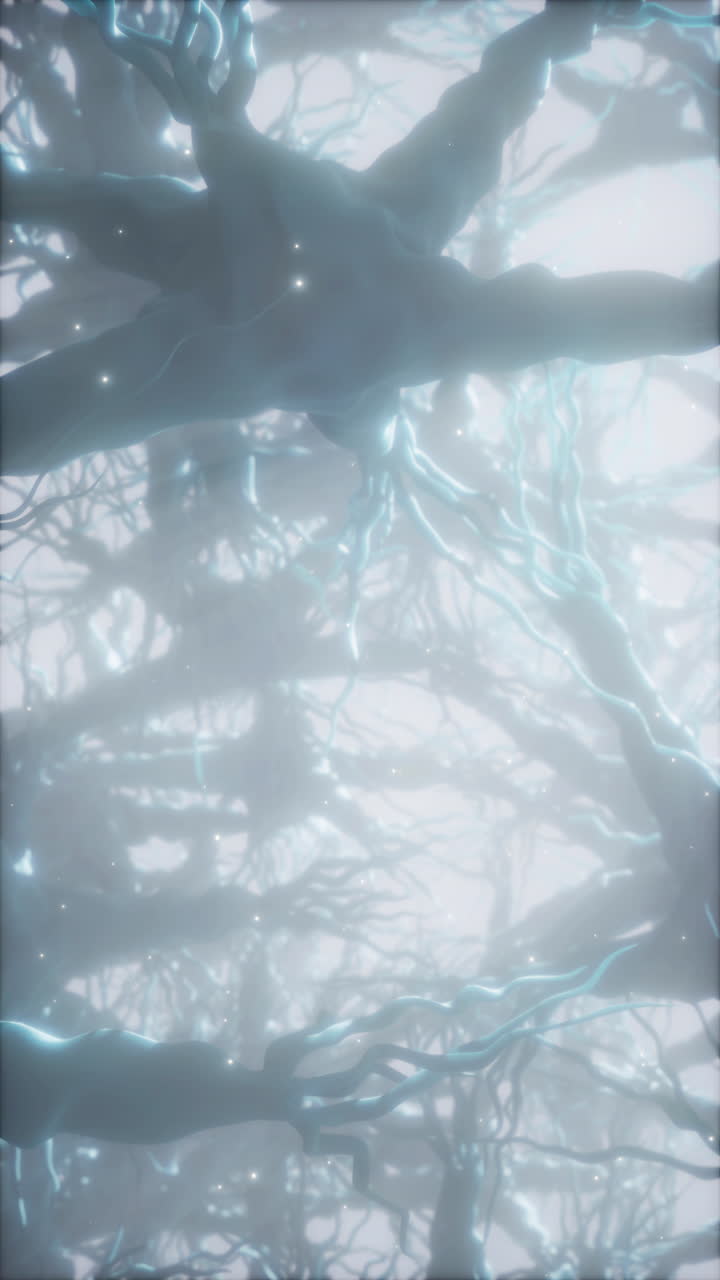 vista de cerca de una red de neuronas