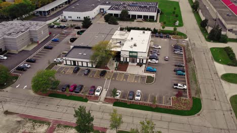 orbiting aerial dispensary store in america where you can buy weed, cannabis based products