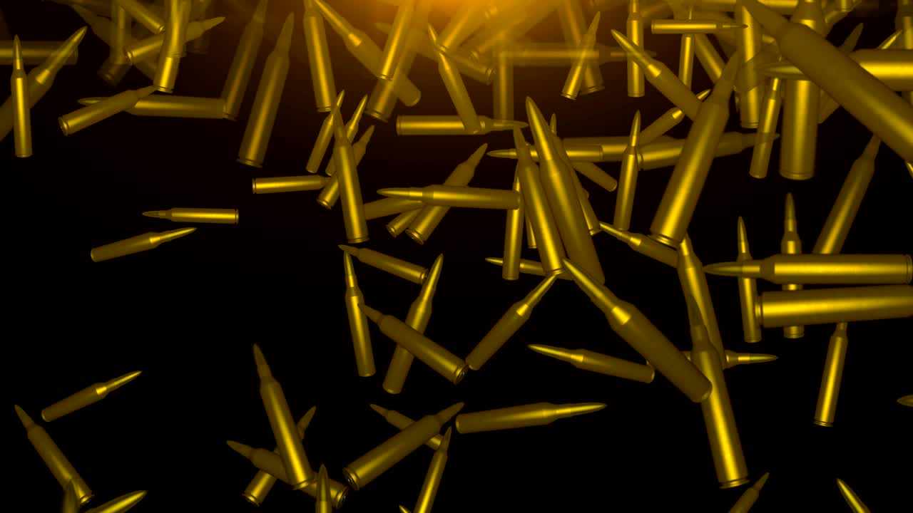 총알과 함께 추상적인 배경