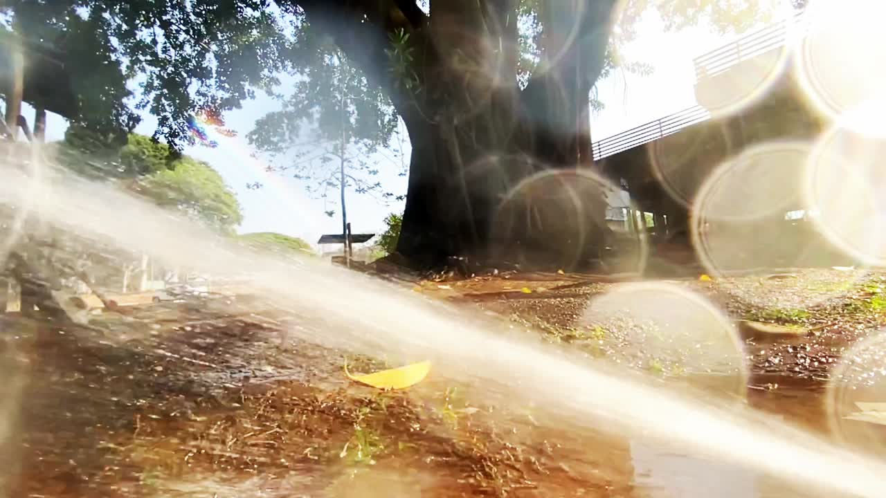 도시 정원용 관개 시스템 - 슬로우 모션-2