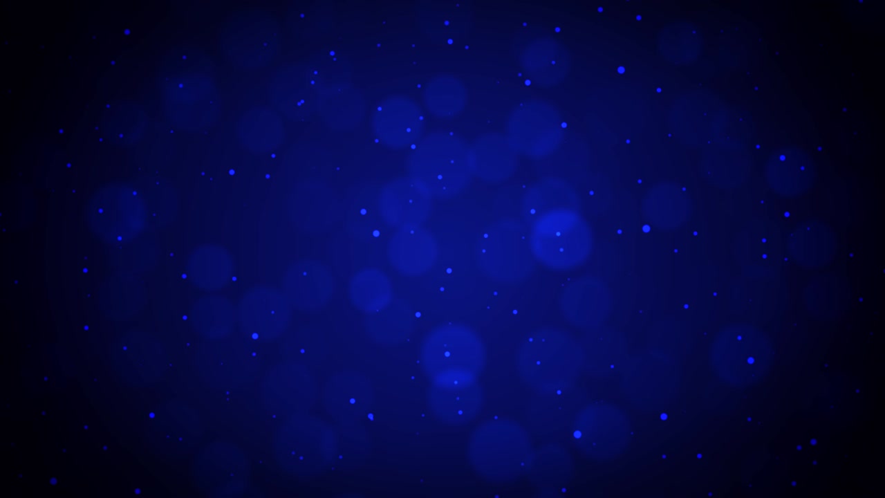 estilo suave bokeh círculos movimiento efecto de fondo bucle sin problemas