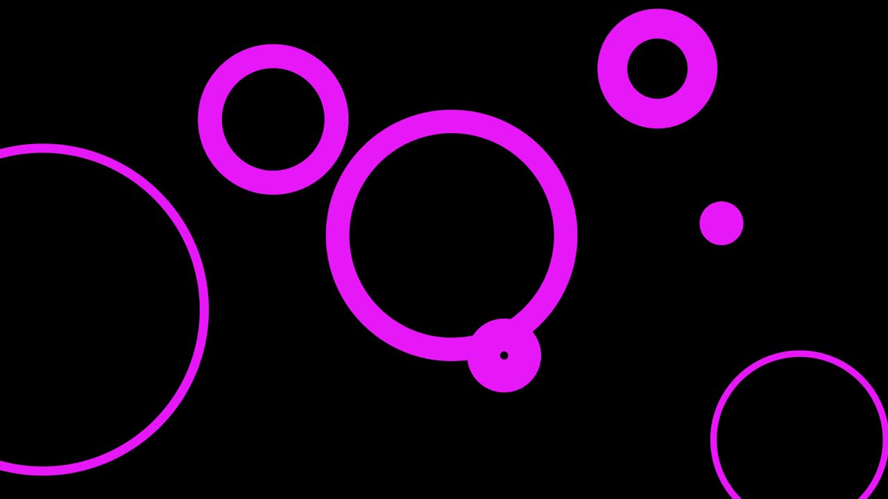 Shape animation circle spreading motion graphics
